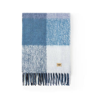 UGG Brook Plaid Throw Blanket Wayfair